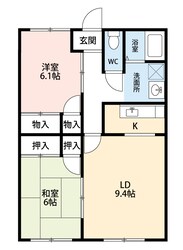 ジュネスひだかの物件間取画像